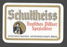 Bieretikett Schultheiß