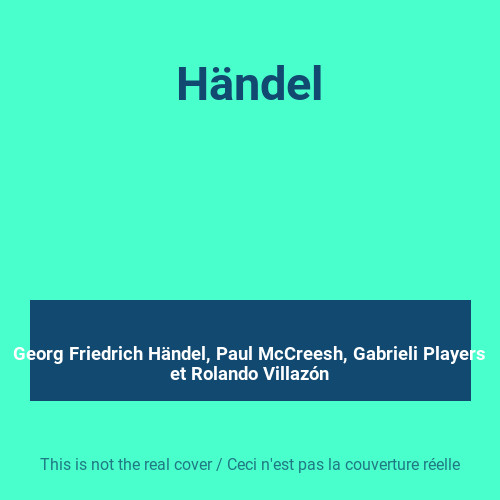 Händel georg friedrich - georg,