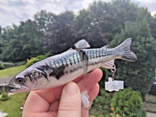 Aew swimbait makrele - aew, 18cm