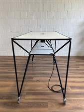 System 180 DTLine Design Stehtisch Thinktable 160x80 weiß schwarz