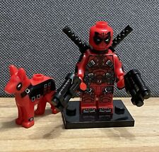 Deadpool Wolverine Dog Klemmbaustein Custom Minifigur MOC Hund