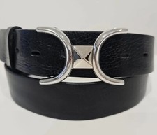 ♥ umjuBELT silber Hochglanz Gürtelschnalle Schließe Buckle Pylon 7x4,5cm