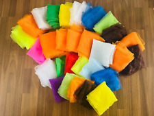 30 Jonglier Tücher Groß U Klein Spiel Tücher für Kinder bunt Spieltücher Waldorf
