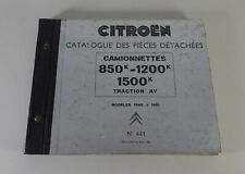 Teilekatalog / Pieces de