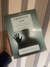 Oxford Criminal Law Textbook