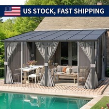 Wall-Mounted Hardtop Lean to