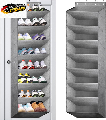 Hängendes schuhregal mit - schuhregal,