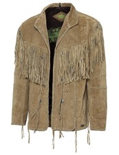 HOMBRE Fransenjacke Herren