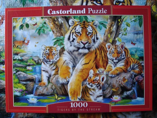 Puzzle tigers by - (1000,