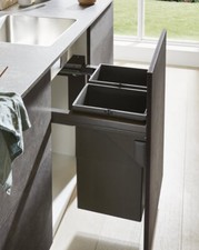 Wesco 840702-60 Abfallsorter Pullboy Soft-Comfort 1 XXL 58 (2x29) Liter für 6...