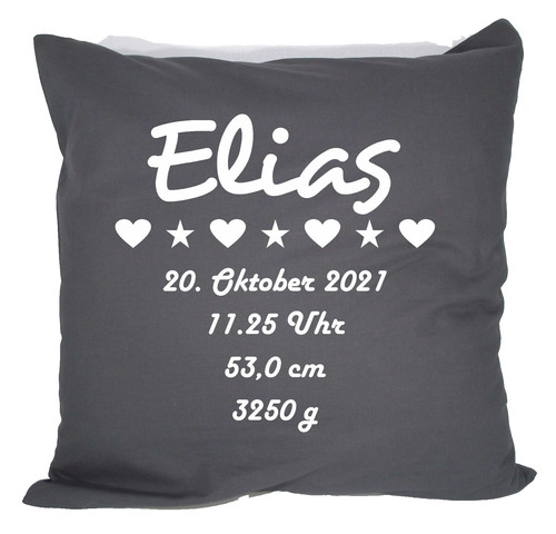 Kissen zur geburt geschenk - kissen,