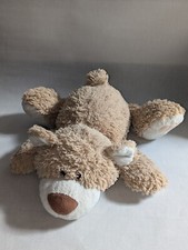 Nici Teddybär liegend ca. 30 cm beige hellbraun Stofftier Kuscheltier Bär Teddy
