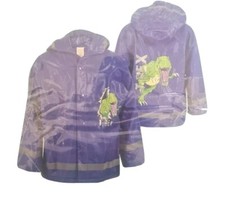 Regenjacke plus Regenhose 2 Tlg. Größe 98 / 104 in Blau mit Motive T - Rex Kids