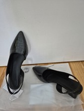 Slingpumps Gr. 37  schwarz