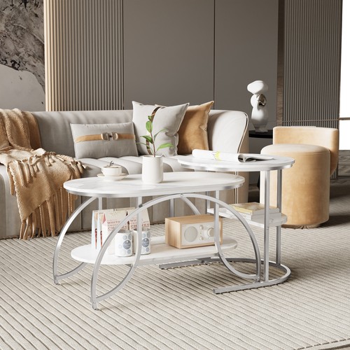 2er set couchtisch modern - set,