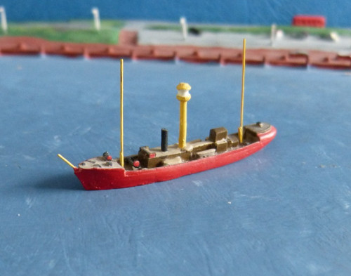 Metall modell feuerschiff mit - modell,