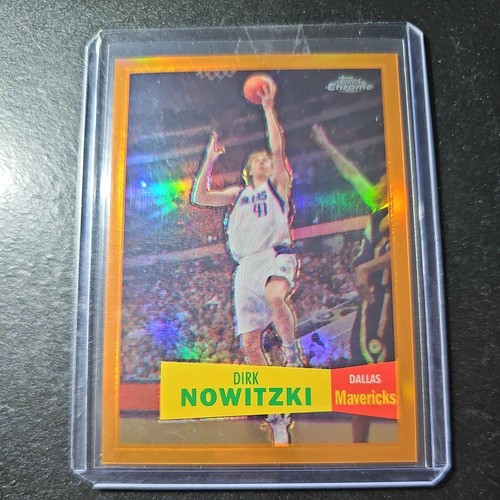 Dirk nowitzki topps chrome - nowitzki,