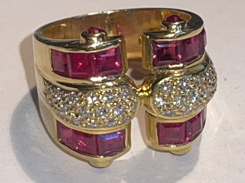 Gelbgold ring 750 12 5g - 750, 12,5g