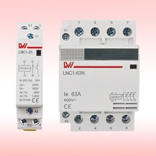 Installationsschütz 25A 63A 2P 4P Schütz Schaltschütz 230V Relais Schaltrelais