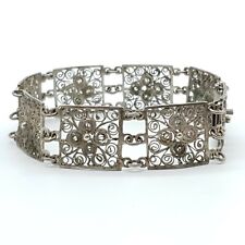 Filigranes 800 Silber Armband - (77)