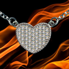 I Attraktiver Herz Anhänger +