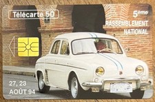 RENAULT DAUPHINE TELECARTE REF