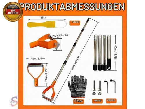 Gartenhacke mit stiel 163cm