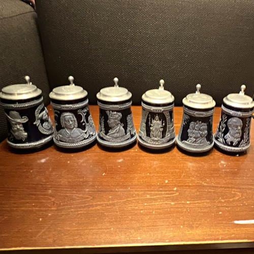 Mini steingut bierkrug - steingut, mit