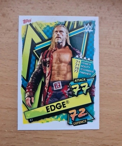 Wwe karte edge - edge, topps