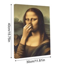 Mona Lisa Kneifnase Badezimmer