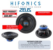 HIFONICS ZXE12S4 SUBWOOFER 30