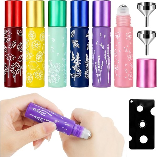 6x10ml bunte schutz roller - 6x10ml,