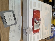 Franklin/Danbury Mint 1:24 1964 Ford Mustang 1/2 Cabrio Oldtimer mit Zertifikat