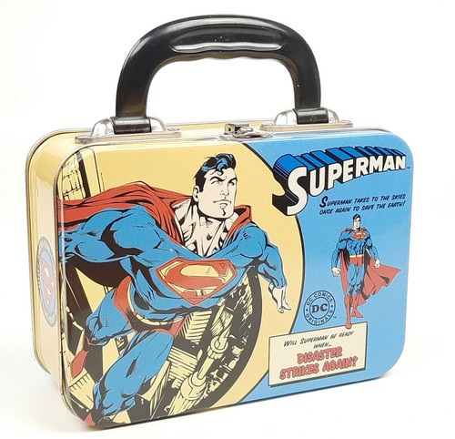 Superman comic lunchbox - dc,