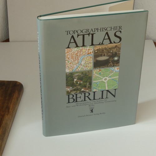 Topographischer atlas berlin - topographischer,