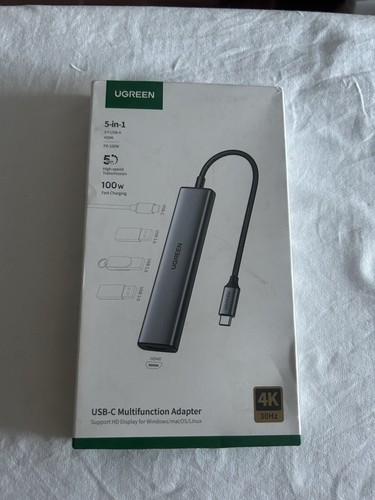 Ugreen usb c hub - 5-in-1, 8k