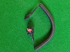 350 mm schwarz PVC aufgerollter Wasserkocher Blei UK Netzstecker nach IEC C13