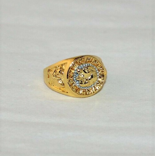Ring herren löwenkopf gold - ring,