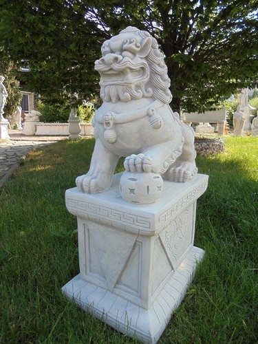 Tempellöwe löwe fu - "fu, dog