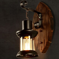 E27 Retro Industriell Wandlampe Vintage Außen Garten Beleuchtung Rustikal Licht