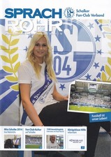 Sprachrohr Schalke Fans Magazin SFCV #161 mit Ultras Choreo Poster Sammler Hülle