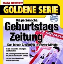 Die persönliche Geburtstagszeitung von Data Becker | Software | Zustand neu