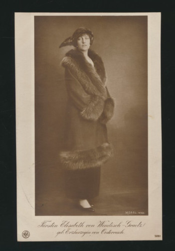 Fürstin elisabeth von - ak,