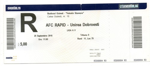 Ticket rom rapid - ticket,