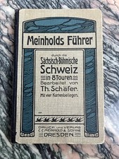 (RB)090625EH, Meinholds Führer, Sächsisch-Böhmische Schweiz, Th.Schäfer, Dresden