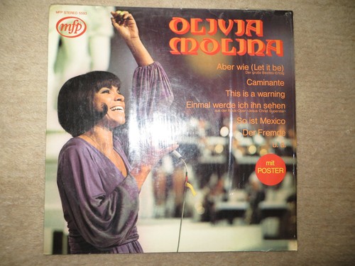 Schallplatte olivia molina - ,
