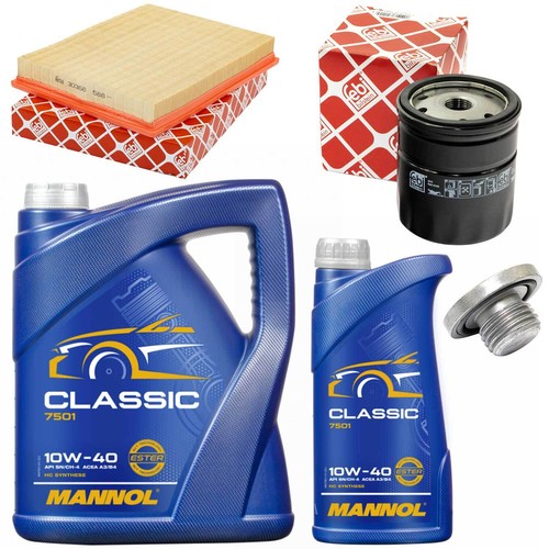 Motoröl filter set 10w 6 - motoröl, 10w-40