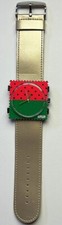 Stamps Uhr: Watermelon auf titan glossy/private ModelCollection neuwertig