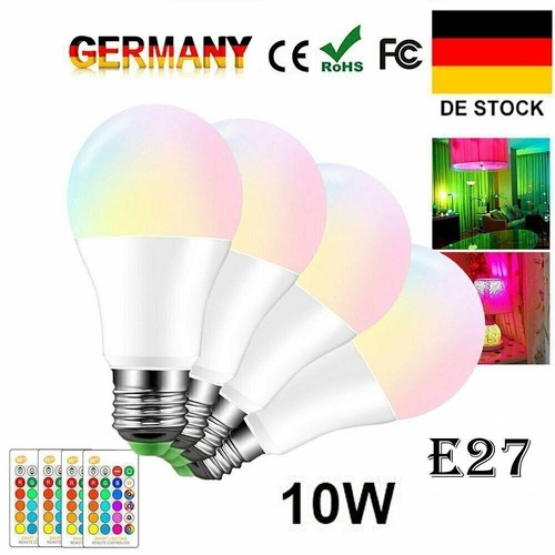 Led glühbirne e27 rgb - glühbirne,