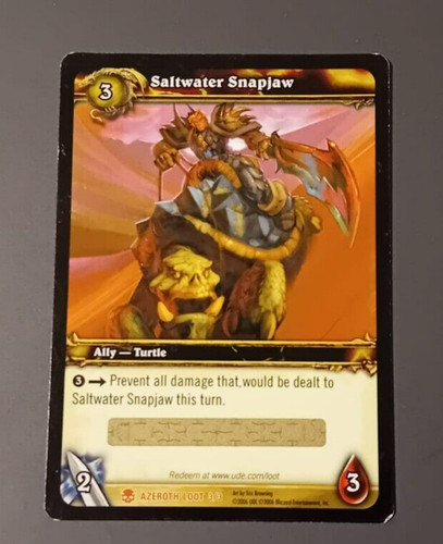 Saltwater snapjaw wow loot - snapjaw,